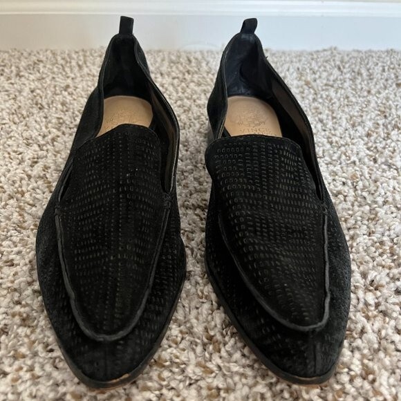 Vince Camuto Suede Loafers Size 7 - Picture 2 of 7